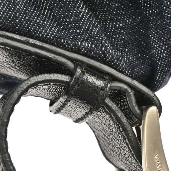 Prada Navy Denim Shoulder Bag 146 117027 - Picture 5 of 10